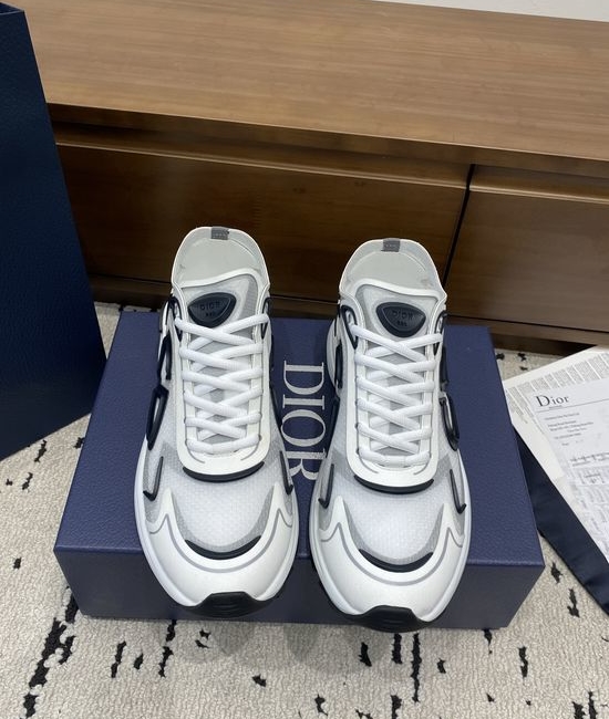 Christian Dior CD Lace-up Casual Comfortable Walking Sneakers
