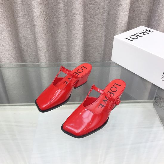 Loewe Limited Edition Slip-on Sandals with Embossed Design