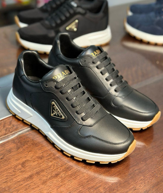 Prada High Quality Casual Sneakers with Removable Insole