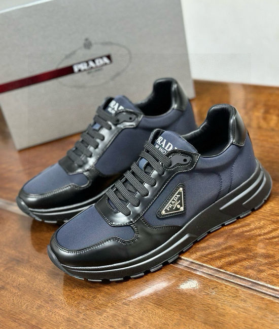 Prada Premium Durable Casual Sneakers with Soft Insole