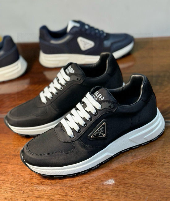 Prada Premium Durable Casual Sneakers with Soft Insole