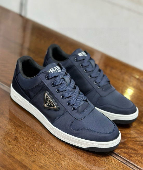 Prada Breathable Casual Sneakers with Durable TPU Outsole