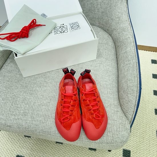 Hermes Premium Leather Low Top Climbing Style Casual Sneakers