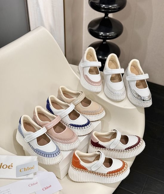 Chloe Genuine Leather Classic Footwear with High Comfortable Sole