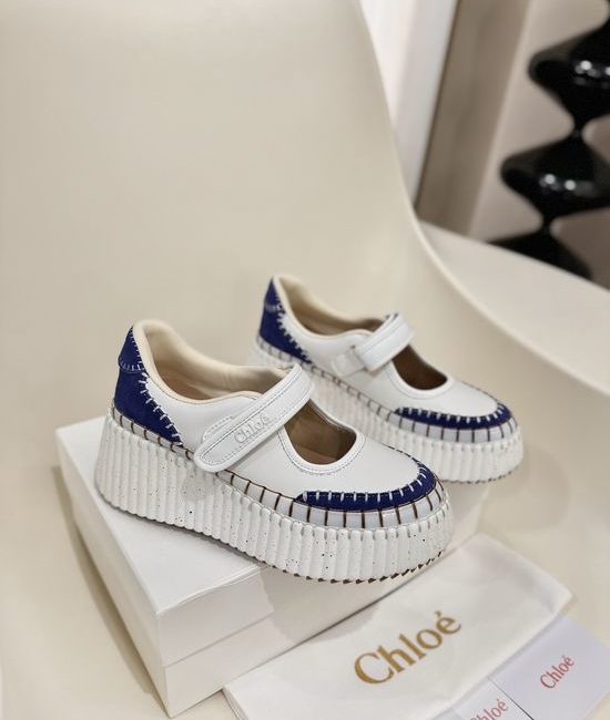 Chloe Breathable Leather Casual Shoes Lightweight Comfortable Sole