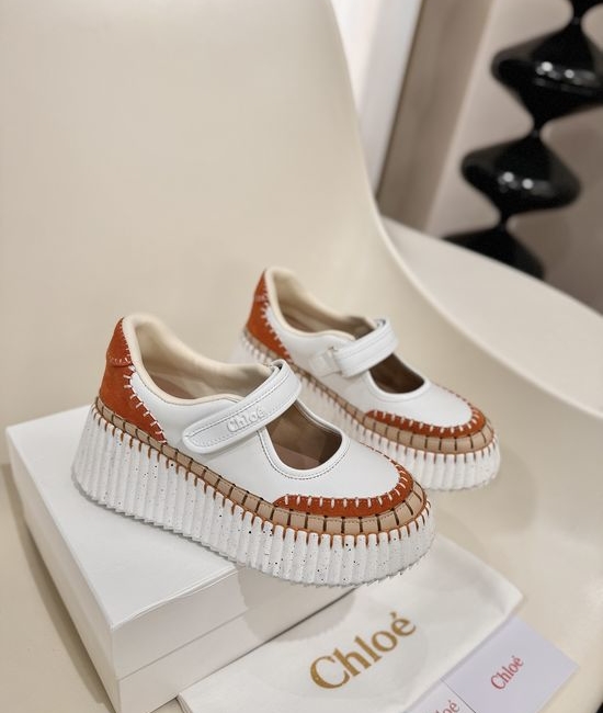 Chloe Breathable Leather Casual Shoes Lightweight Comfortable Sole