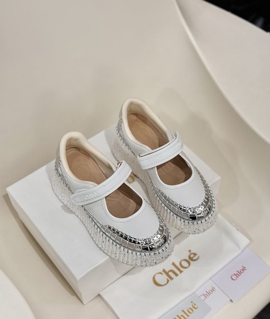 Chloe Breathable Leather Casual Shoes Lightweight Comfortable Sole