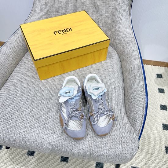 Fendi Vintage-style Flat Sports Casual Shoes