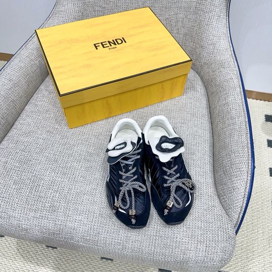 Fendi Vintage-style Flat Sports Casual Shoes