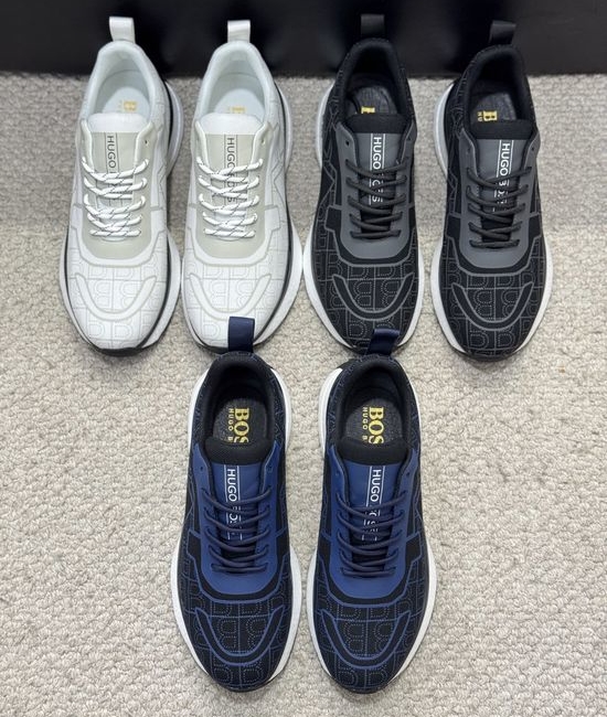 Boss Breathable Mesh Comfortable Driving Casual Fashion Walking Shoes