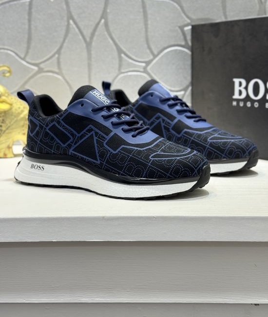 Boss Breathable Mesh Comfortable Driving Casual Fashion Walking Shoes