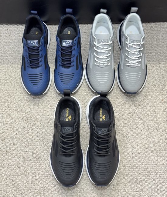 Armani Breathable Mesh Upper Durable Comfortable Casual Daily Footwear