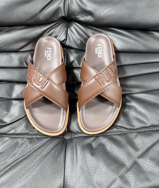 Fendi Soft Comfortable Casual Daily Wear Slide Sandals
