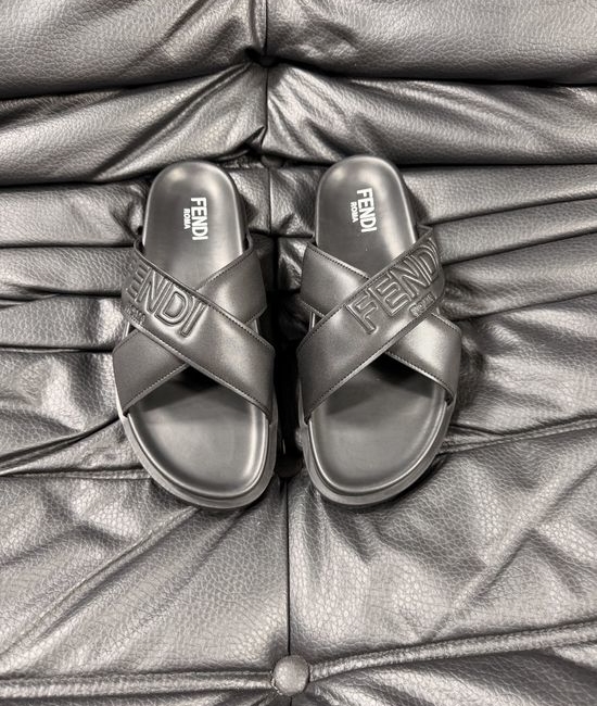 Fendi Soft Comfortable Casual Daily Wear Slide Sandals
