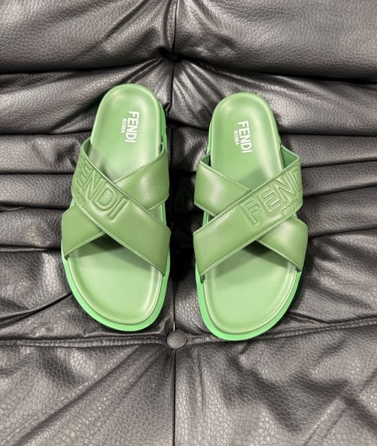 Fendi Soft Comfortable Casual Daily Wear Slide Sandals