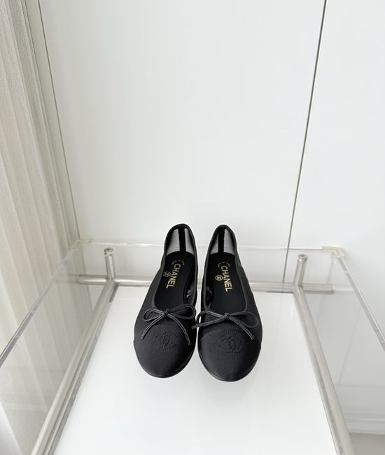 Chanel Classic Leather Sole Ballet Flats