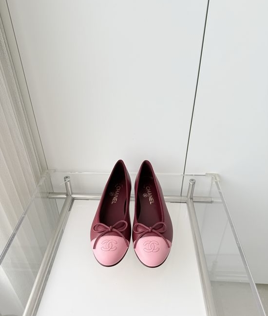 Chanel Classic Leather Sole Ballet Flats