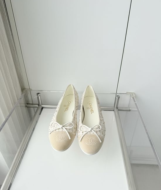 Chanel Classic Leather Sole Ballet Flats