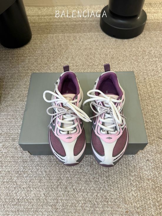 Balenciaga Futuristic Design Sneakers with Double Lacing