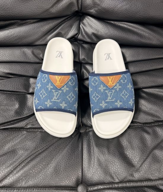 Louis Vuitton LV High Quality Comfortable Casual Summer Slides