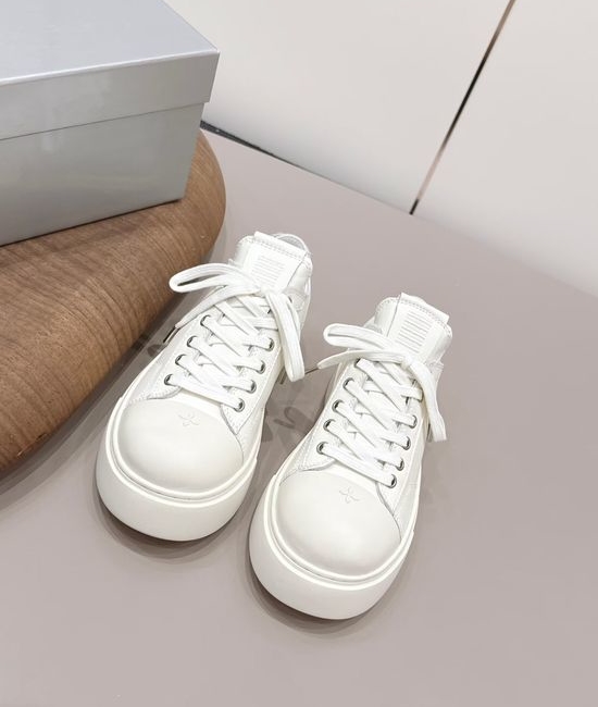 SMFK Minimalist Genuine Leather Casual Shoes with Thick Sole