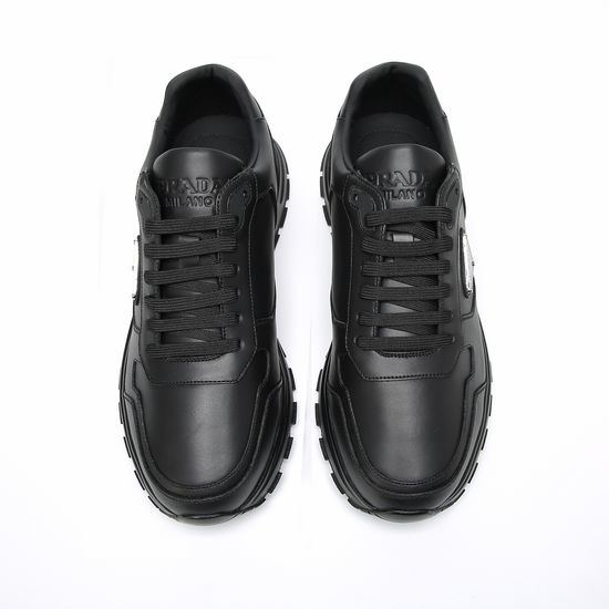 Prada Top-Quality Leather Shoes with Original Factory Soles
