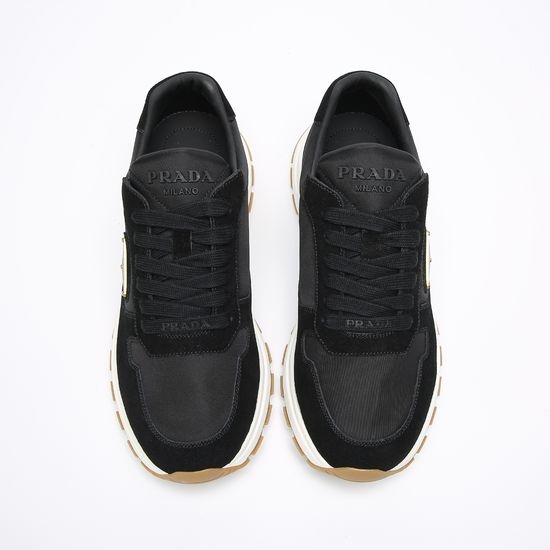 Prada Top-Quality Leather Shoes with Original Factory Soles