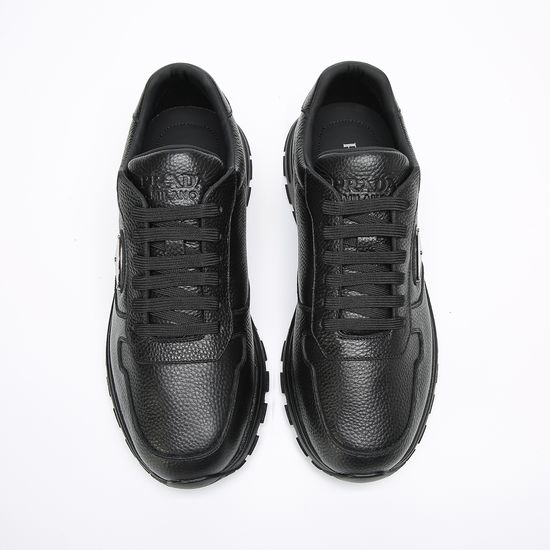 Prada Top-Quality Leather Shoes with Original Factory Soles