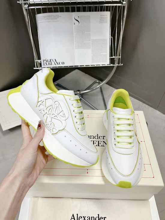 McQueen High Quality Thick Sole Chunky Casual Sneakers