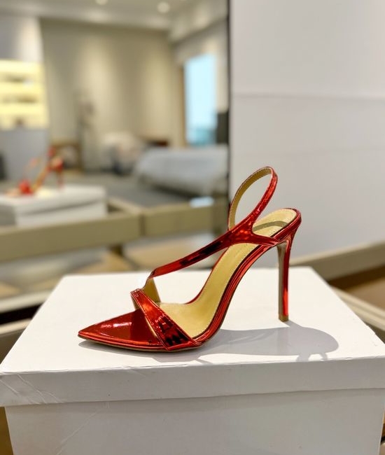 Gianvito Rossi Classic Mule High Heels With Premium Leather Outsole