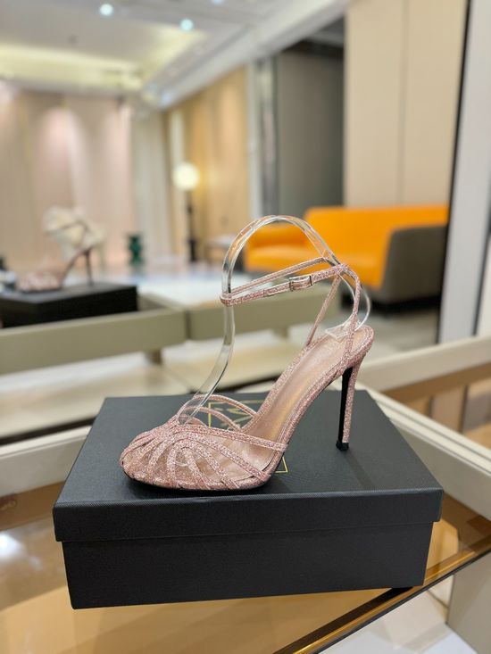 Alevi Milano Elegant Strap High Heel Sandals with Real Leather Sole