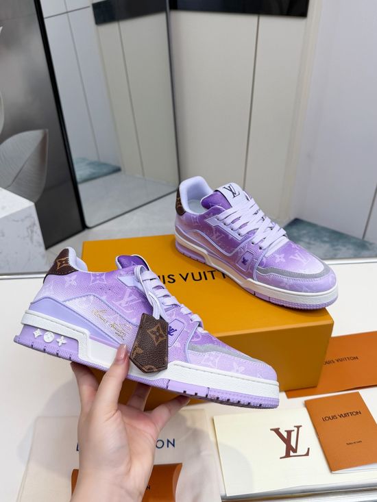 Louis Vuitton Vintage Leather Premium Comfortable Skate Sneakers