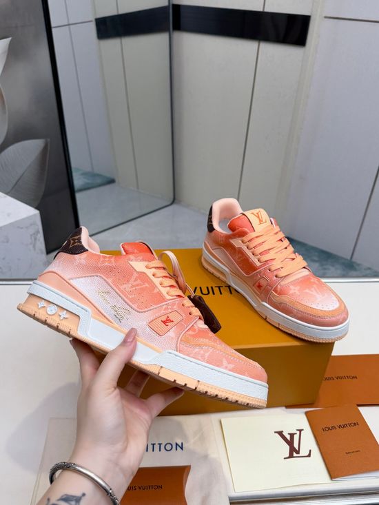 Louis Vuitton Vintage Leather Premium Comfortable Skate Sneakers