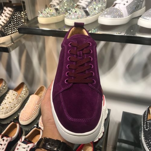 Christian Louboutin Low Top Studded Casual Shoes