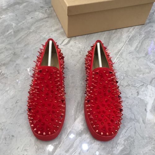 Christian Louboutin Low Top Studded Casual Shoes