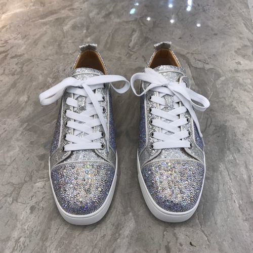 Christian Louboutin Low Top Studded Casual Shoes
