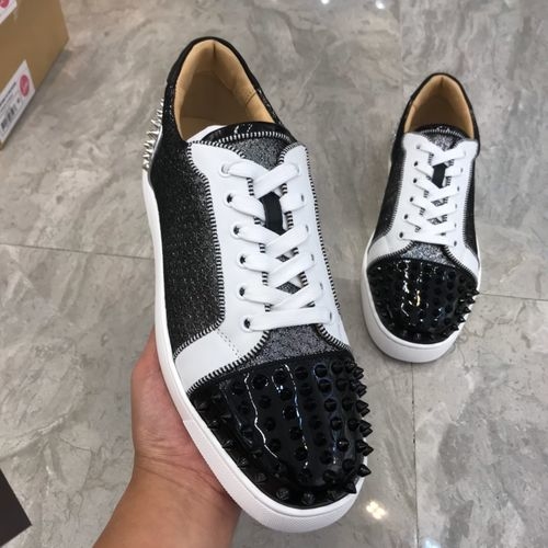 Christian Louboutin Low Top Studded Casual Shoes
