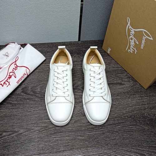 Christian Louboutin Low-top Spike Red Sole Shoes
