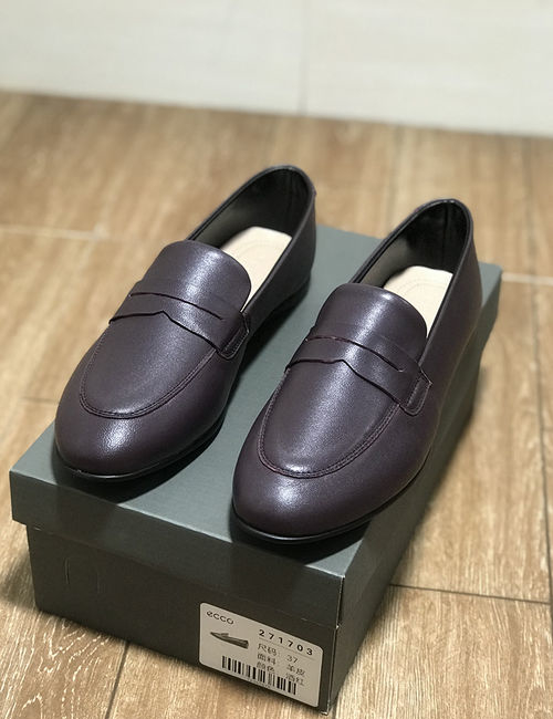 Ecco Genuine Leather Comfortable Casual Shoes