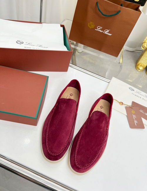 Loro Piana LP Premium Cashmere Hand-stitched Casual Shoes