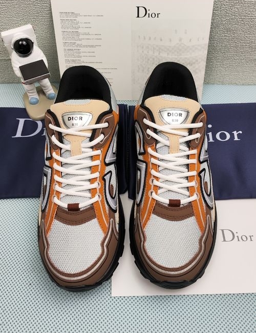 Christian Dior CD B30 Low-top Reflective Logo Sneakers