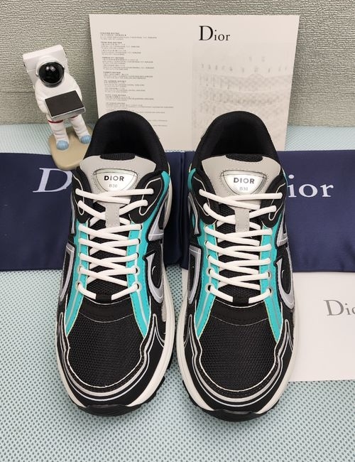 Christian Dior CD B30 Low-top Reflective Logo Sneakers