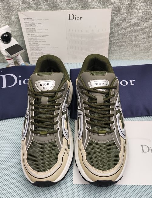 Christian Dior CD B30 Low-top Reflective Logo Sneakers