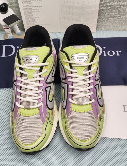 Christian Dior CD B30 Low-top Reflective Logo Sneakers