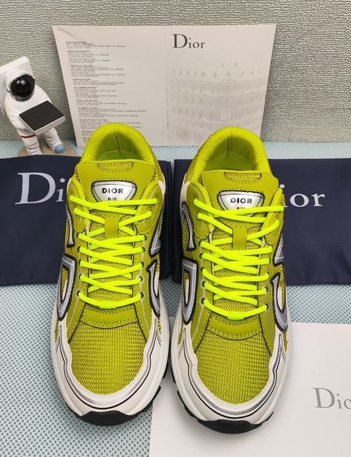 Christian Dior CD B30 Low-top Reflective Logo Sneakers