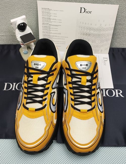 Christian Dior CD B30 Low-top Reflective Logo Sneakers
