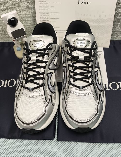 Christian Dior CD B30 Low-top Reflective Logo Sneakers