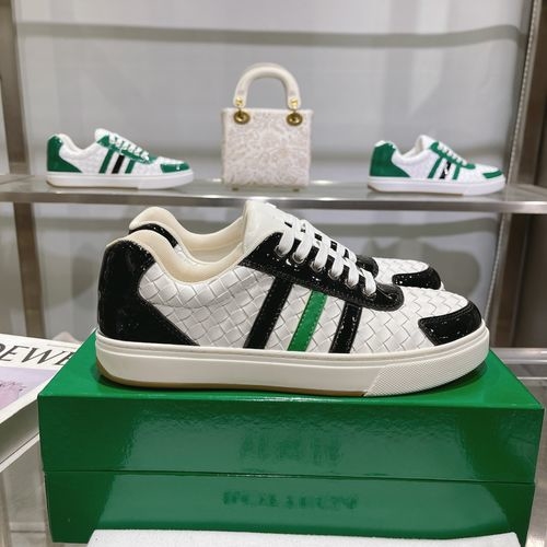 Bottega Veneta BV Woven Mesh Casual Shoes