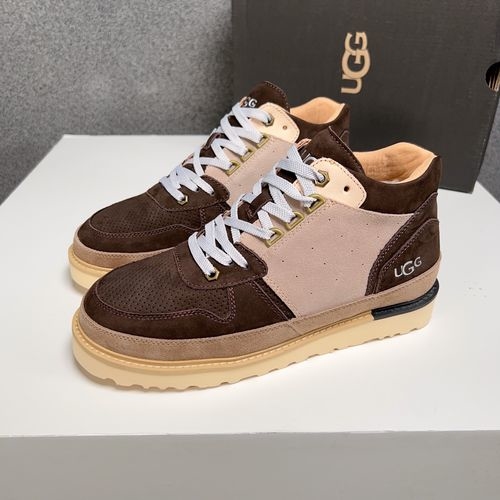 UGG Nappa Leather Logo Casual Shoes