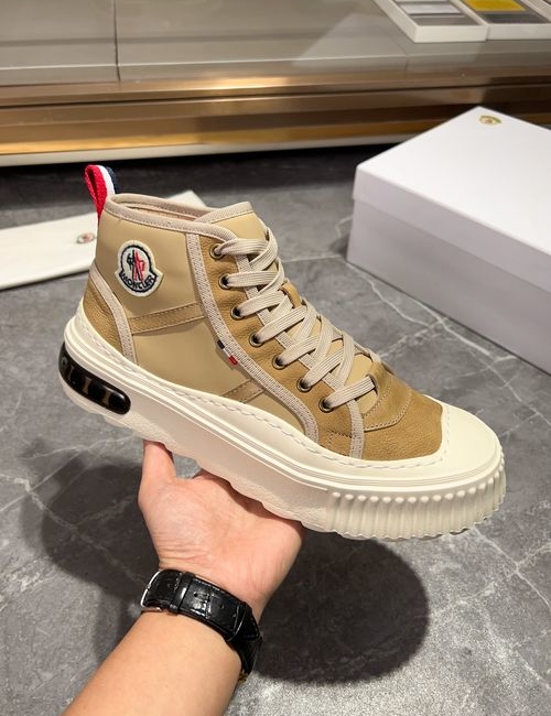 Moncler Casual Sports Boots With Rubber Sole